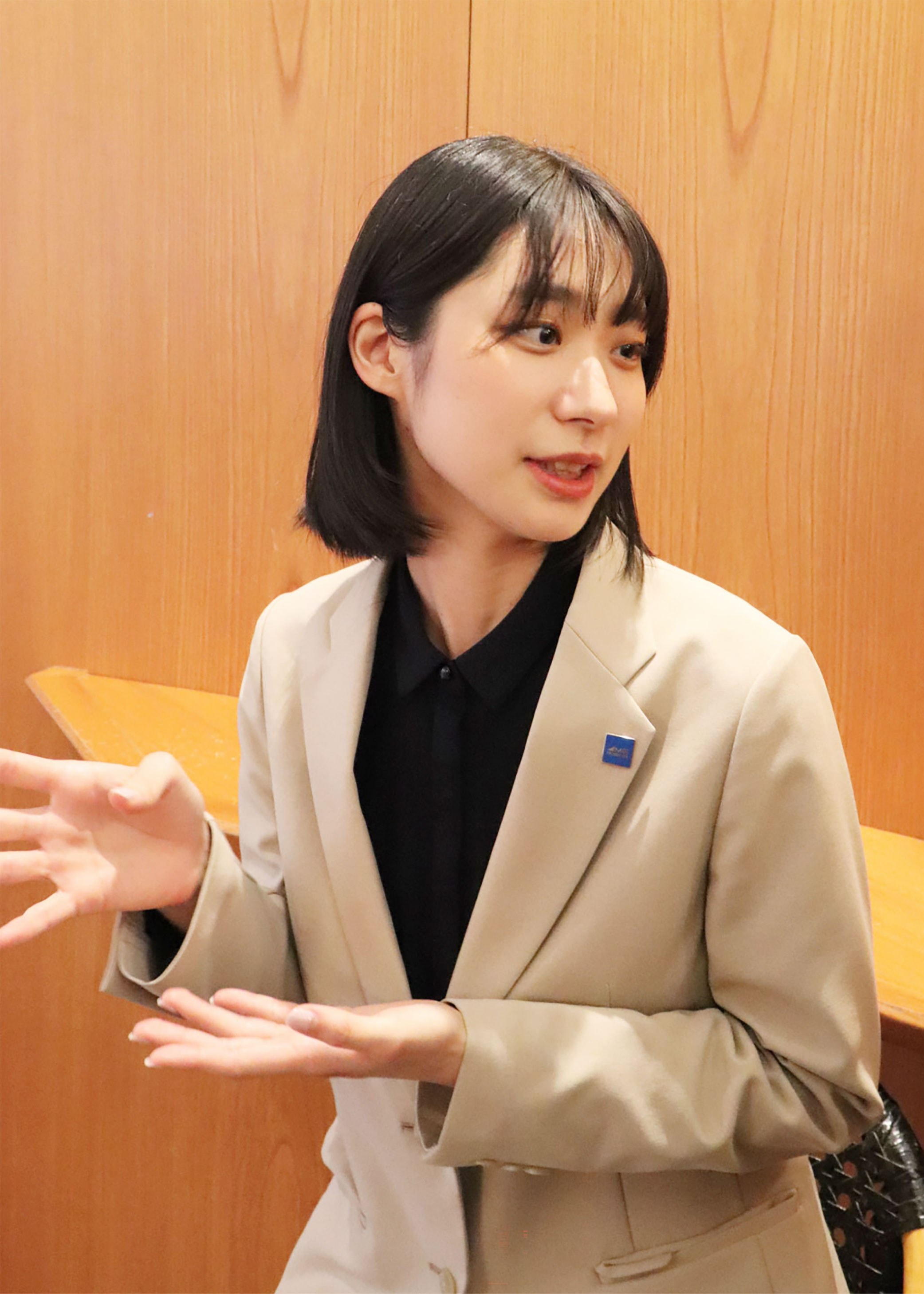 入社1年で成長した点について