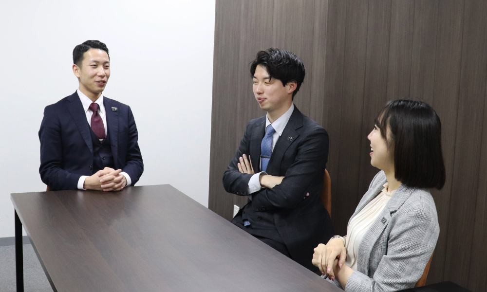 マイブームについて話す、不動産営業